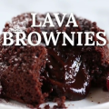 video ricetta tortino al cioccolato lava brownies 042ee8c6