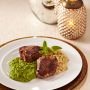 Costolette di agnello con purè di piselli e menta 1900Cucina