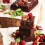 truffle brownies al cioccolato al latte burro arachidi