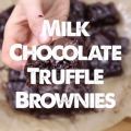 video ricetta truffle brownies al cioccolato al latte e burro di arachidi 39e89c7a