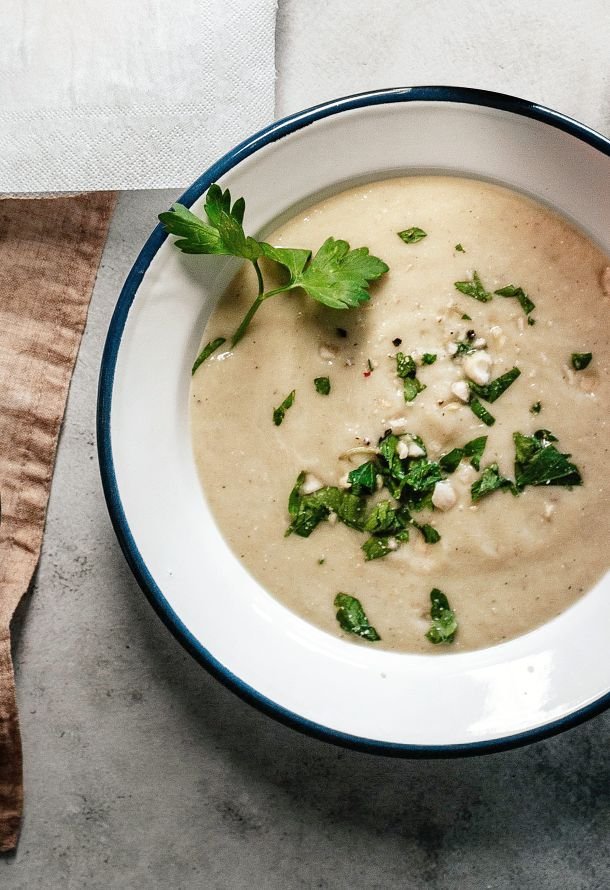 Ricetta zuppa di asparagi con limone e parmigiano 1 zuppa di asparagi con limone e parmigiano