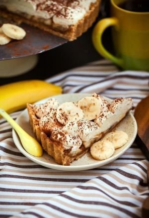 torta banoffee alla banana senza forno