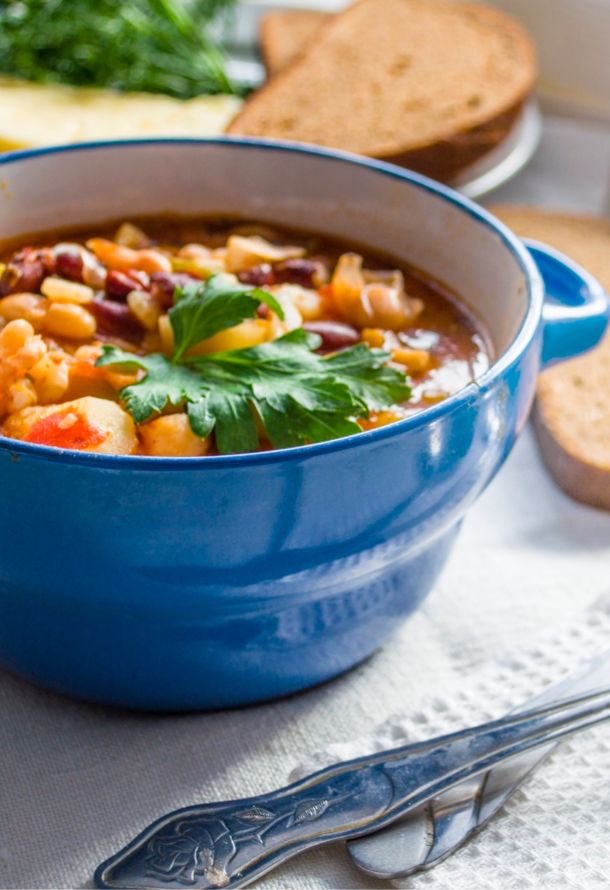 stufato di salsiccia e fagioli toscano