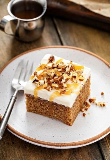 Barre di torta di zucca con crema di formaggio 1900Cucina