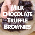 video ricetta truffle brownies al cioccolato al latte e burro di arachidi a191b764