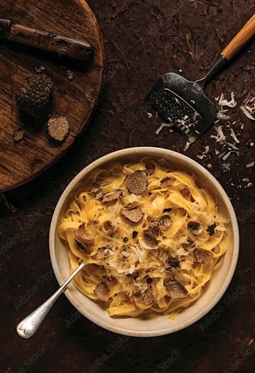 Tagliatelle al tartufo nero 1900Cucina