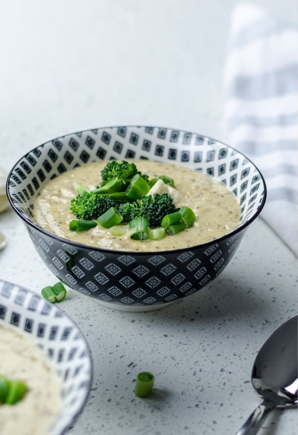 zuppa di broccoli e cheddar