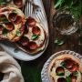 Muffin di pizza con salame piccante 1900Cucina
