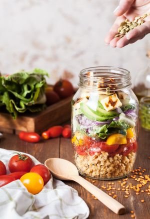 insalata di lattuga romana