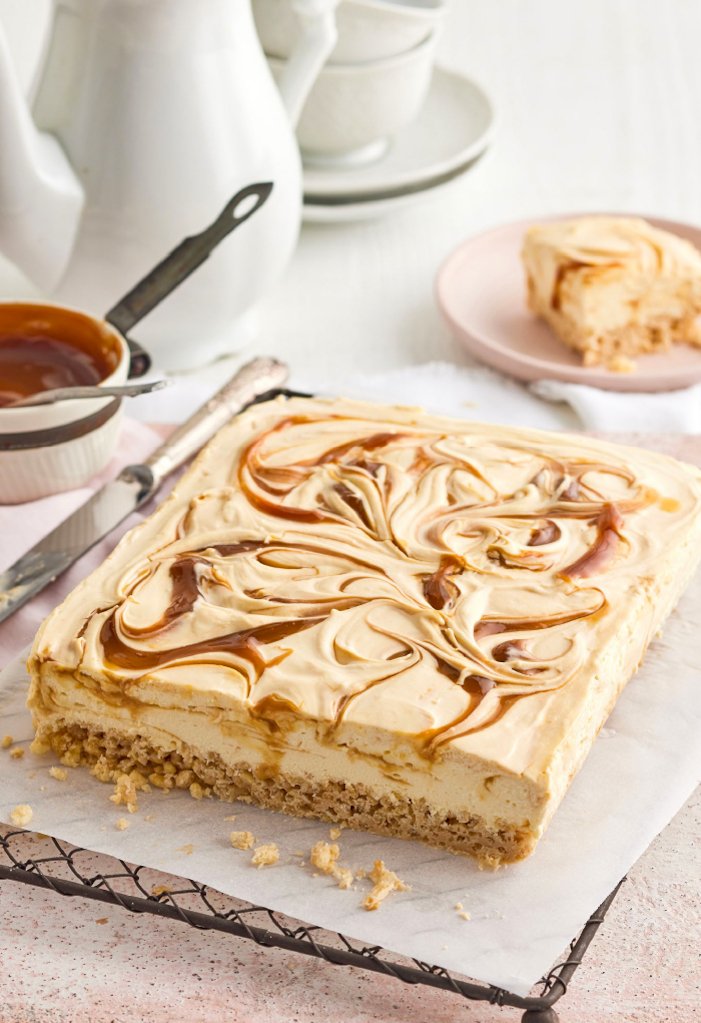 Ricetta cheesecake senza cottura con caramello | 1900Cucina
